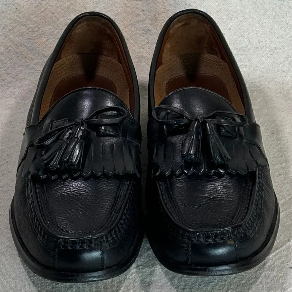 Johnston & Murphy Kiltie Tassel Loafers Moc Toe Mens Size 9.5M